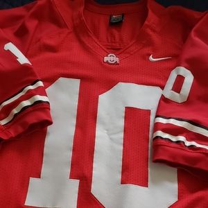 2006 Nike Troy Smith Heisman Trophy winning home jersey size 52